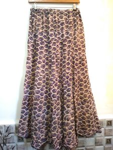 Floral Print Maxi Skirt