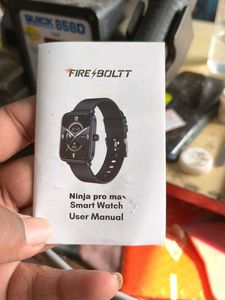 fire boltt ninja pro Max smart watch ⌚