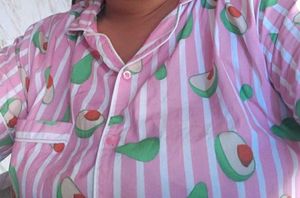 Avacado Print Nightsuit Set