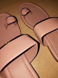 Pink Toe Ring Sandals