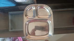 Small Pavbhaji Steel Plates