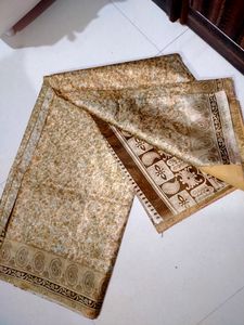 Golden Silk Saree
