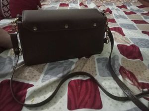 Chic Brown Crossbody Bag