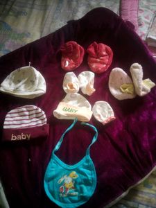 Baby Apparel Bundle - Hats &amp; More!