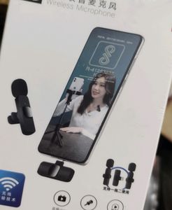 K8 Wireless Microphone Coller Mic