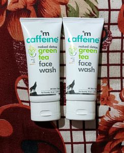 Combo Of Mcaffiene Green Tea Face Wash