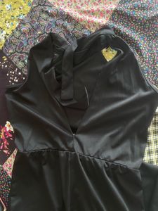 Sleek Black Jumpsuit