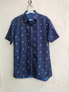 Vintage Print Button Down Shirts (2)