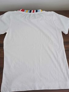 White Polo T-Shirt