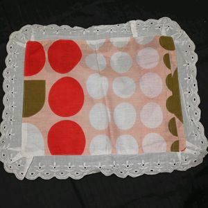 2 Piece Peach Baby Pillow Cover