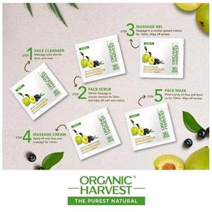 Organic Harvest Vitamin C Facial Kit Pack Of 4