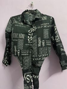 Magazine Printed Top
