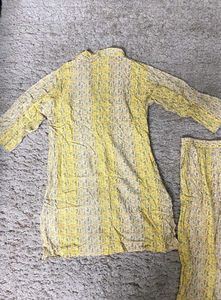 Yellow Floral Co ord set