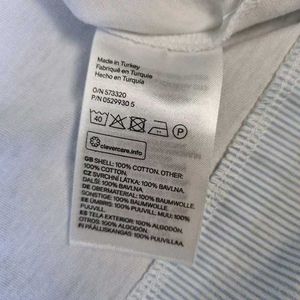 H&amp;M Cute White &amp; Blue Top