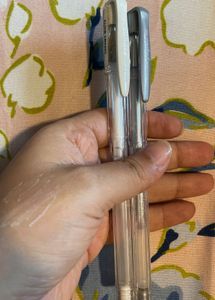 Silver And White Pen