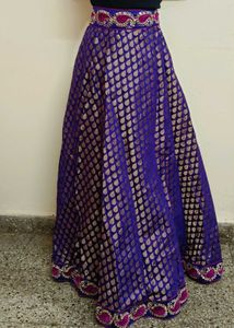 Elegant Purple Skirt