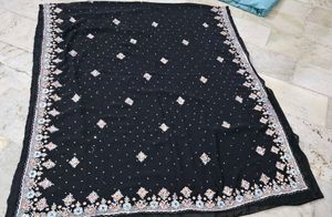 Very Beautiful Work Saree 🥻 ..💖..♥️