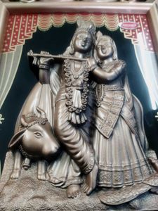 Krishna Radha Framed Art