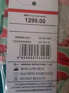Pure Cotton Kurti