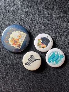 Set Of 5 Badges**