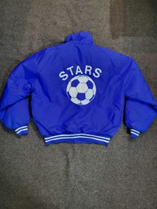 Blue Varsity Jacket - Alisa