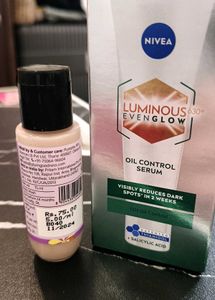 Nivea Luminous Serum + Plum Body Wash