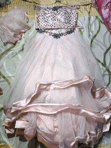 Gorgeous Pink Lehenga Choli Set(new)