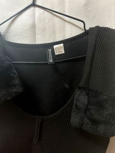 H&M Divided Ribbed Top