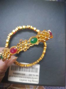 Beautiful Embelised Kada Pair