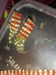 Set Of Earrings And Choker