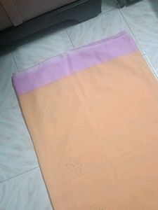 Peach &amp; Pink Saree