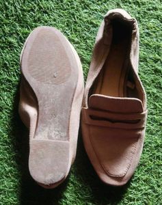 h&amp;m Dusty Rose Loafers