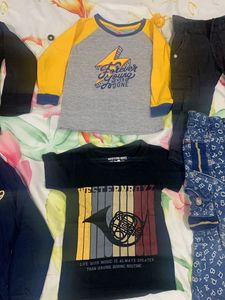 4tshirts With 2 Pants