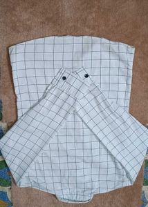 A White Checked Shirt.