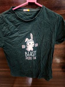 Cute 'Beast Mode On' Tee
