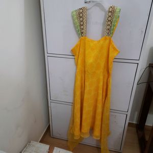 Beautiful Knee Length Summer Designer Dress  from Azraa