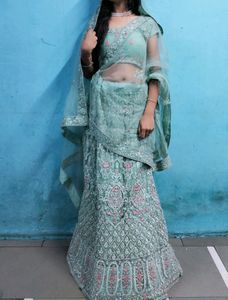 Weding Special Lahenga Choli Stitch Blouse
