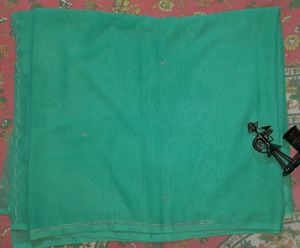 Women&#39;s Beautiful Seagreen Saree 💙