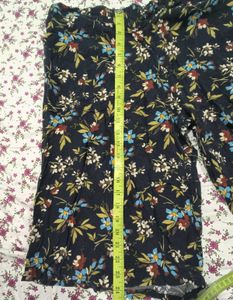 Floral Print Culottes