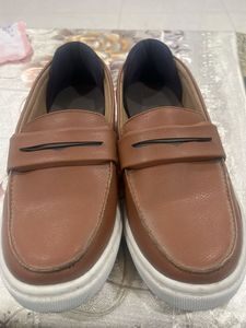 Tan Brown Loafers