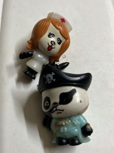 Blue Pirate And Nurse Pandas Set 1