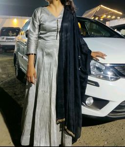 Long Anarkali Gown
