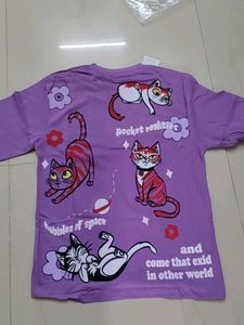 Oversized Tshirts Front &amp; Back Print Tshirt