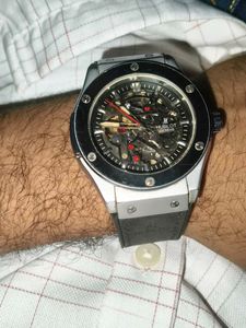 Hublot Geneve Skeleton &amp; Seiko 5 Automatic Watch