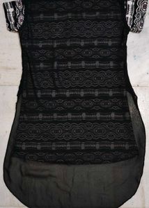 Stylish Black Tunic Top