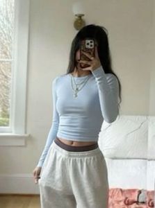 Light Blue Long Sleeve Tee