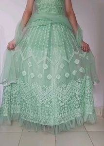 Mint Green Lehenga Choli