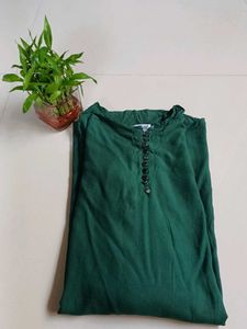 Green Tunic Top
