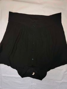 Black Button-Down Shirt