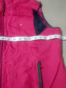 Pink Sleeveless Jacket